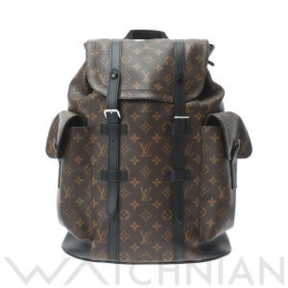 Louis Vuitton Macassar Christopher Brown Black Backpack Daypack - Picture 1 of 9
